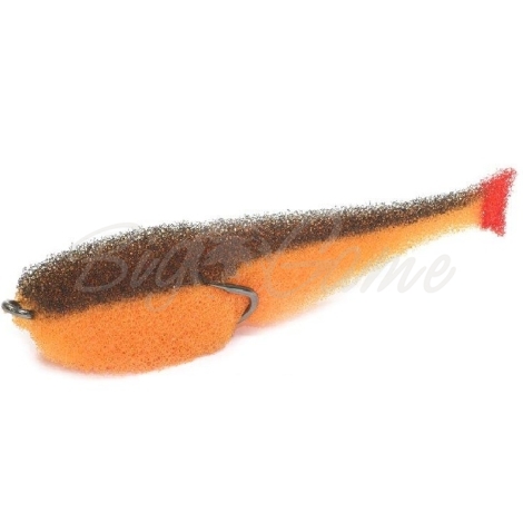 Поролоновая рыбка LEX Classic Fish CD 10 OBB (оранжевое тело / черная спина / красный хвост) фото 1
