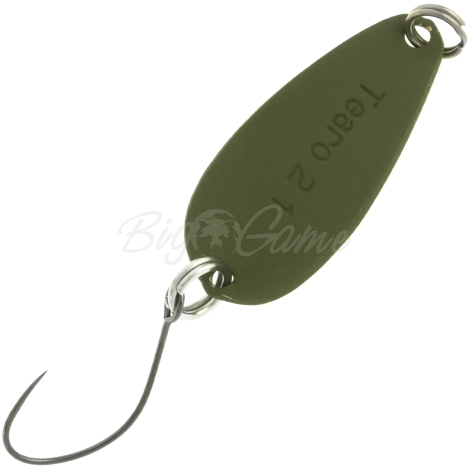 Блесна колеблющаяся JACKALL TIMON Tearo 2,1 г цв. olive фото 2