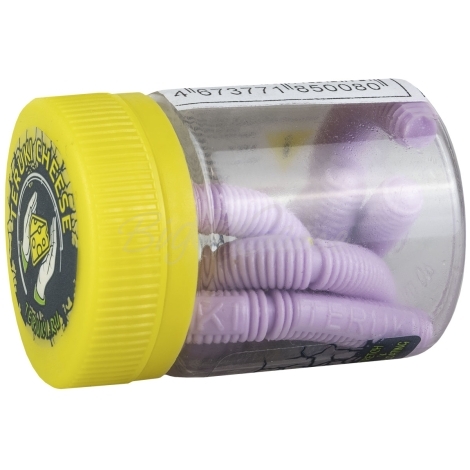 Червь TERUKI Roy 6,5 см (7 шт.) зап. сыр цв. Lilac фото 2