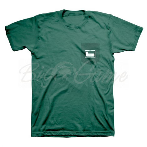 Футболка BANDED Signature S/S Tee-Classic Fit цвет Mallard Green фото 1