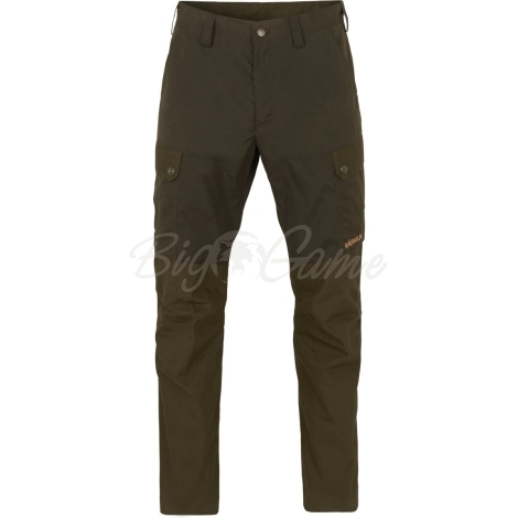 Брюки HARKILA Asmund Trousers цвет Willow green фото 1
