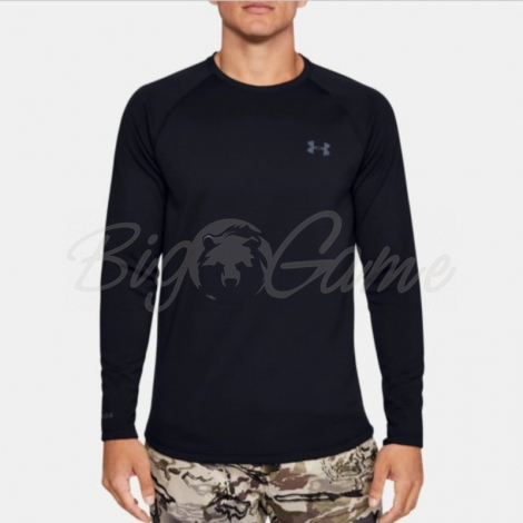 Термокофта UNDER ARMOUR Men's ColdGear Base 4.0 Crew цвет черный фото 1