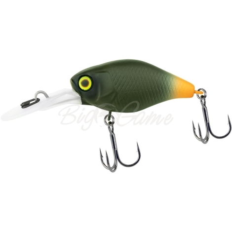 Воблер JACKALL D Chubby 38 Silent цв. green pellet orange фото 1