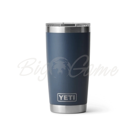 Термокружка YETI Rambler Tumbler w/Magslider 591 цвет Navy фото 1