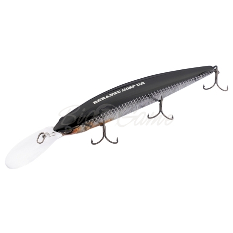 Воблер JACKALL Rerange 110SP DR цв. hl silver & black фото 1