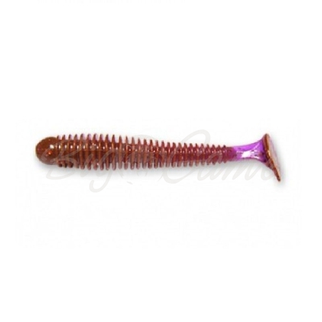 Виброхвост CRAZY FISH Vibro Worm Float 3,4" (5 шт.) зап. кальмар, код цв. 12 фото 1