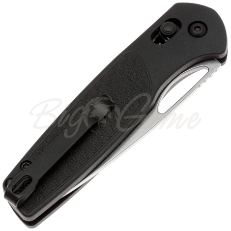 Нож складной полуавтоматический CJRB Acacia сталь AR-RPM9 рукоять нейлон FRN цв. Черный фото 2