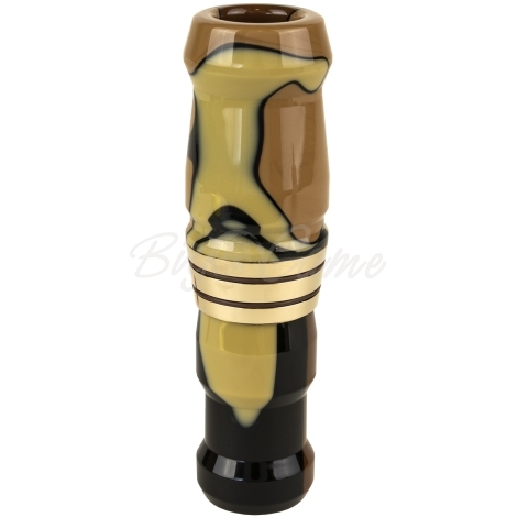 Манок на белолобого гуся D.E.D CUSTOM CALLS Зов вдовы Call of widow Short barrel (делрин) цв. Камуфляж 1 фото 1