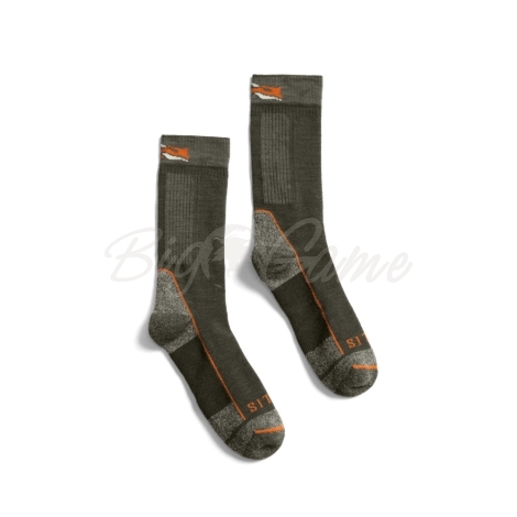 Носки SITKA Mid Wt Crew Sock цвет Deep Lichen фото 2