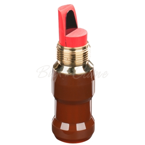 Манок на белолобого гуся D.E.D CUSTOM CALLS Зов вдовы Call of widow - (делрин) цв. Коричневый фото 4