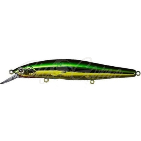 Воблер DAIWA Steez Minnow 110SP-MR цв. Green Gold фото 1