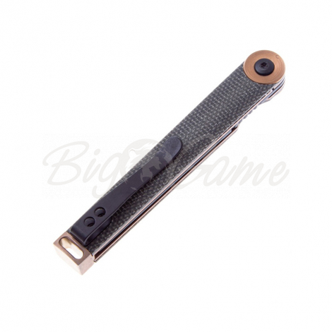 Нож складной полуавтоматический BOKER Kaizen Green Canvas Micarta фото 3
