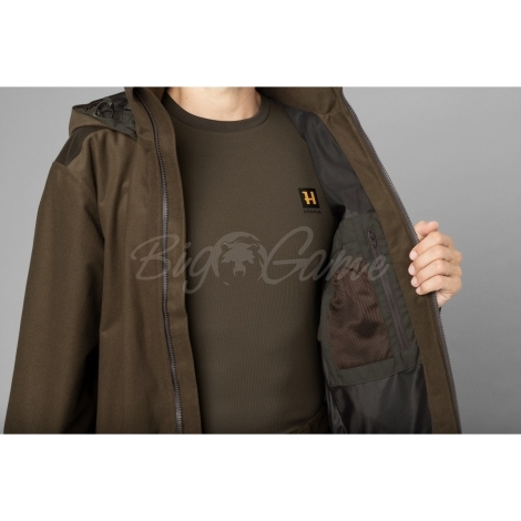 Куртка HARKILA Forest Hunter GTX Jacket цвет Hunting Green / Shadow Brown фото 3