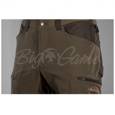 Брюки HARKILA Ragnar Trousers цвет Willow Green / Shadow Grey фото 5