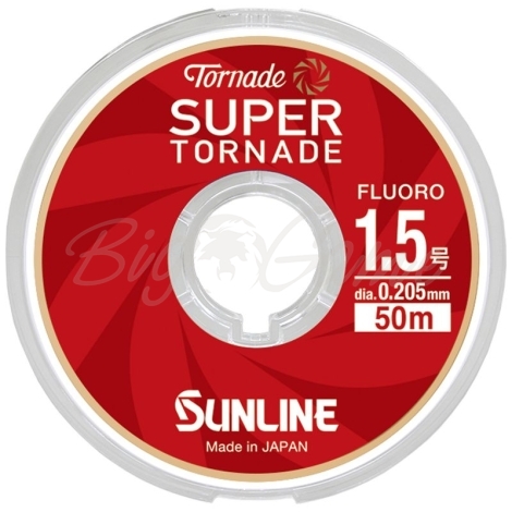 Флюорокарбон SUNLINE Super Tornade 24 HG 50 м цв. Прозрачный #1.5 фото 1