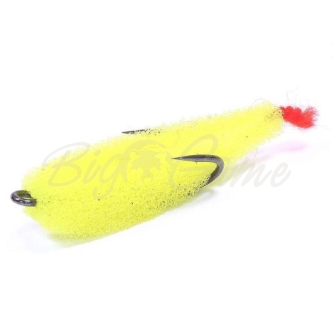 Поролоновая рыбка LEX Zander Fish 5,5 Y (желтое тело / красный хвост) фото 1
