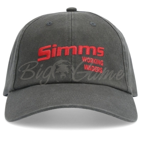 Кепка SIMMS Dad Cap цвет Carbon фото 1