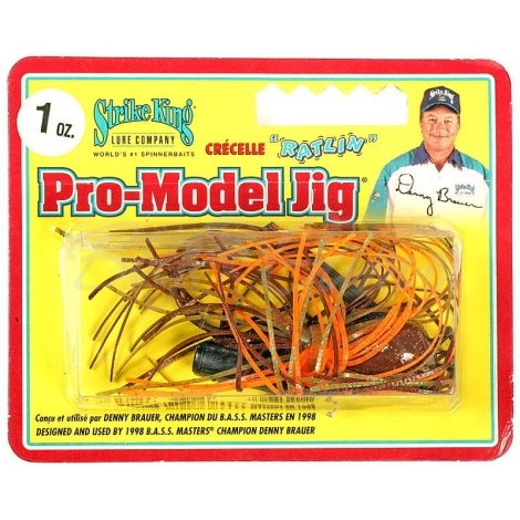 Бактейл STRIKE KING Pro-Model Jig 28 г (1 oz) цв. cajun crawfish фото 1