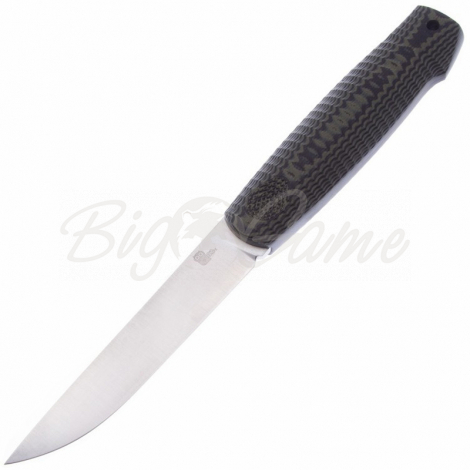 Нож OWL KNIFE North Грибок сталь N690 рукоять G10 черно-оливк фото 1