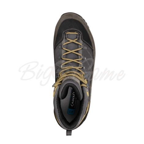 Ботинки треккинговые AKU Trekker Lite III GTX цвет Dark Grey / Mustard фото 2