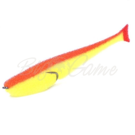 Поролоновая рыбка LEX Classic Fish King Size CD 14 YRB (желтое тело / красная спина / красный хвост) фото 1