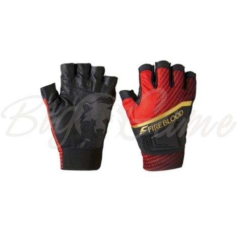 Перчатки SHIMANO Nexus  GL-101V цвет Black / Red фото 1