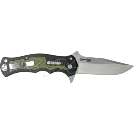 Нож складной COLD STEEL Crawford Model 1 цв. Черный / Зеленый фото 3