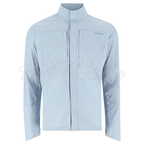 Рубашка SIMMS Latitude BiComp Shirt цвет steel blue фото 1