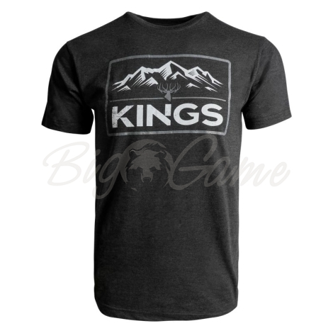 Футболка KING'S Peak Tee цвет Heather Graphite фото 1
