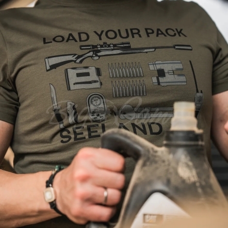 Футболка SEELAND Packing T-Shirt цвет Grape leaf фото 5