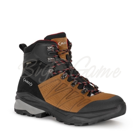 Ботинки треккинговые AKU Adapta SD GTX цвет Rusty Brown / Red фото 1