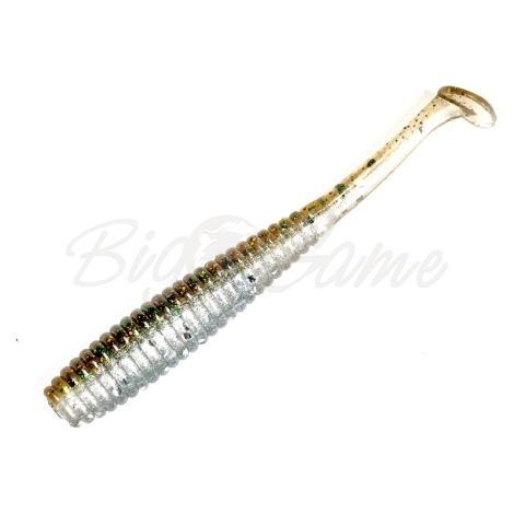 Виброхвост JACKALL I Shad Tail 3,8" (8 шт.) цв. ikanago greenpumpkin pearl фото 1