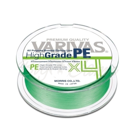 Плетенка VARIVAS High Grade PEx4 150 м цв. Салатовый # 0,6 фото 1