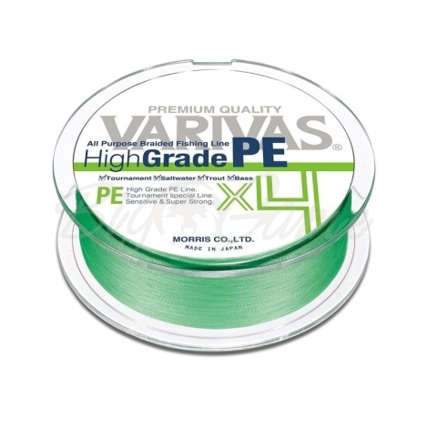 Плетенка VARIVAS High Grade PEx4 150 м цв. Салатовый # 0,8 фото 1