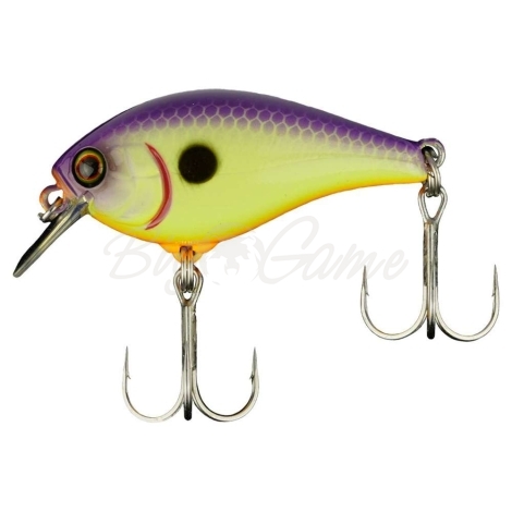 Воблер JACKALLAska 45 SR цв. purple chartreuse фото 2