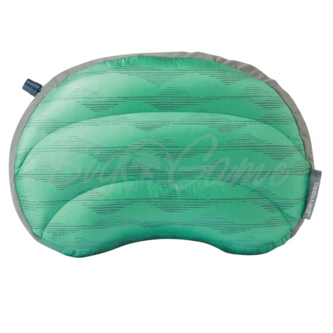 Подушка THERM-A-REST Air Head Down Pillow цвет Green Mountains фото 1