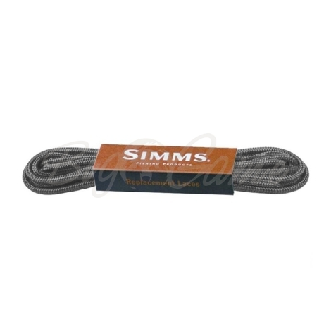 Шнурки SIMMS Replacement Laces цвет Pewter фото 1
