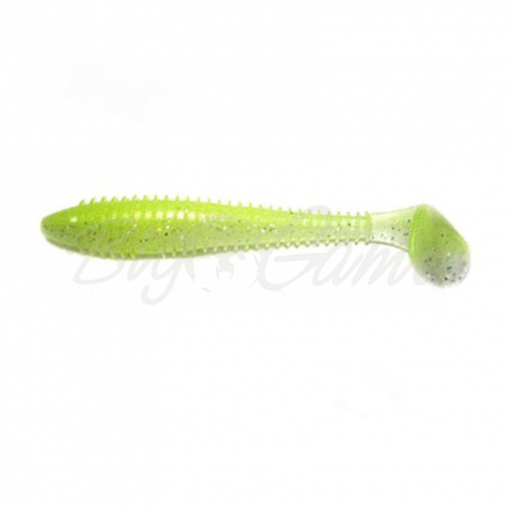 Виброхвост KEITECH Swing Impact Fat 7,8" (2 шт.) цв. #484 Chartreuse Shad фото 1