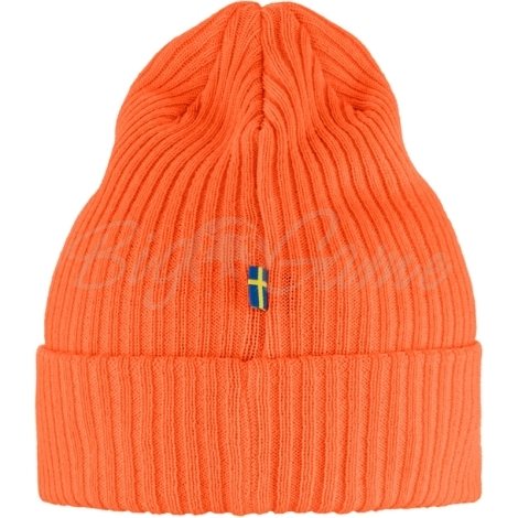 Шапка FJALLRAVEN Rib Hat цвет Safety Orange фото 3