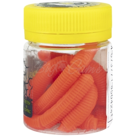 Червь TERUKI Roy 6,5 см (7 шт.) зап. сыр цв. Red фото 1