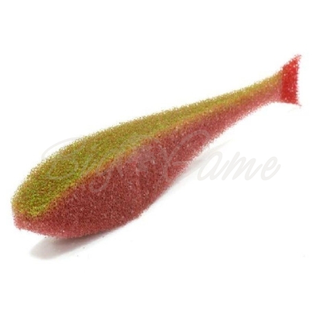 Поролоновая рыбка LEX Classic Fish NO 9 BLB (кирпичное тело / салатовая спина / красный хвост) фото 1