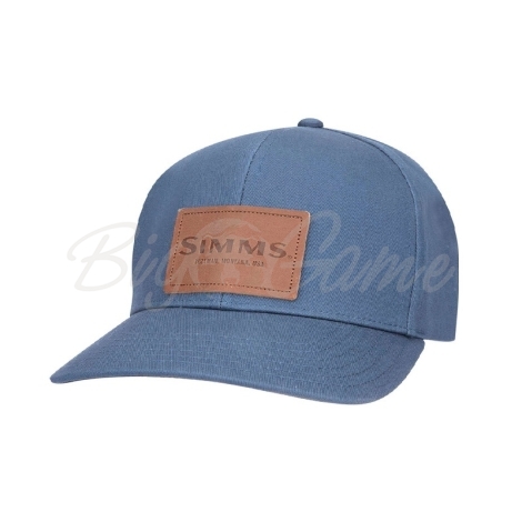 Кепка SIMMS Leather Patch Cap цвет Dark Moon фото 1