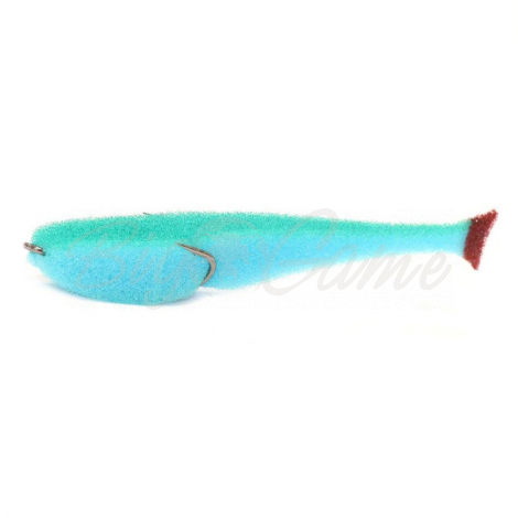 Поролоновая рыбка LEX Classic Fish King Size CD 14 BLGB (синее тело / зеленая спина / красный хвост) фото 1