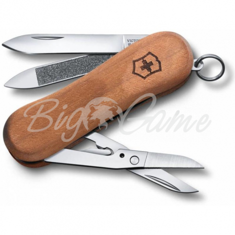 Нож VICTORINOX EvoWood 65мм 5 функций цв. орех (дерево) фото 1