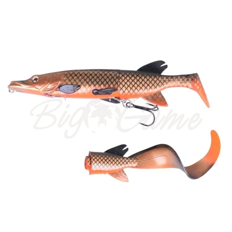 Приманка SAVAGE GEAR 3D Hybrid Pike 25 SS цв. 06-Red Copper Pike фото 1