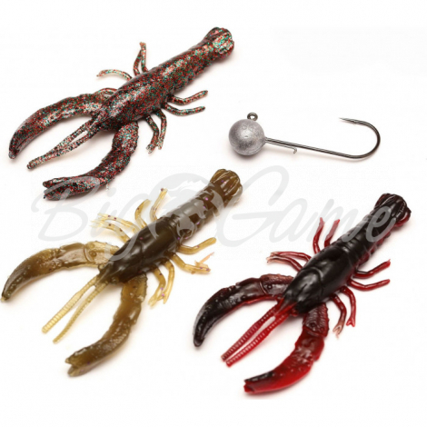 Рак SAVAGE GEAR 3D Reaction Crayfish kit (3 + 1 шт.) 5,5 см фото 1