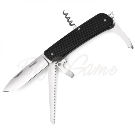 Мультитул RUIKE Knife LD32-B цв. Черный фото 1