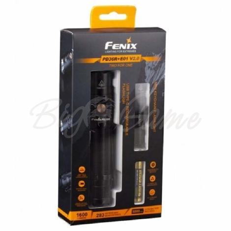 Набор фонарей FENIX PD36R+E01 V2.0 фото 1