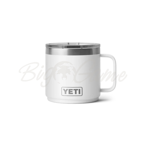 Термокружка YETI Rambler Mug 414 цвет White фото 1