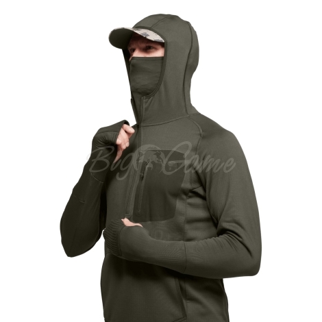 Толстовка SITKA Fanatic Hoody New цвет Deep Lichen фото 6